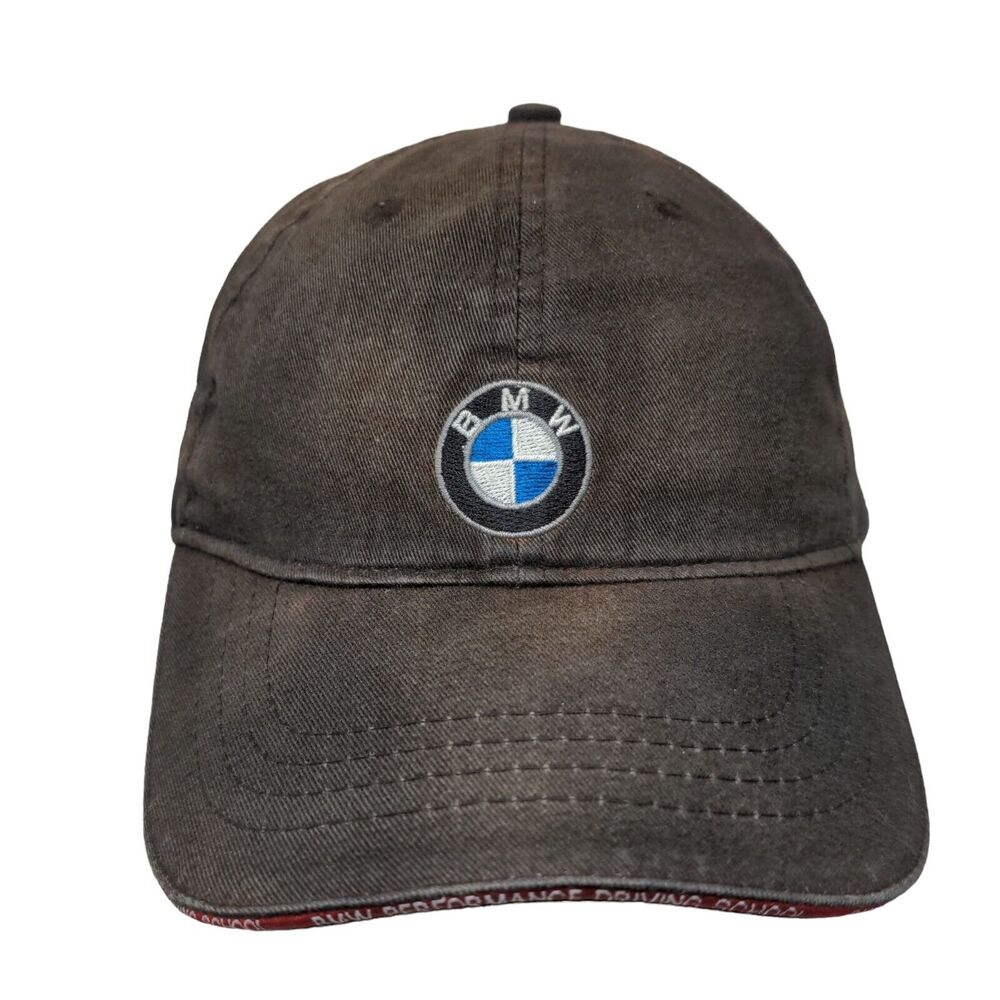 BMW Performance Driving School Strapback Hat Black One Size Embroidered Vantage
